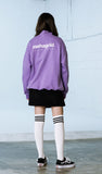 mahagrid (マハグリッド) HALF ZIP SWEAT SHIRTS [PURPLE]