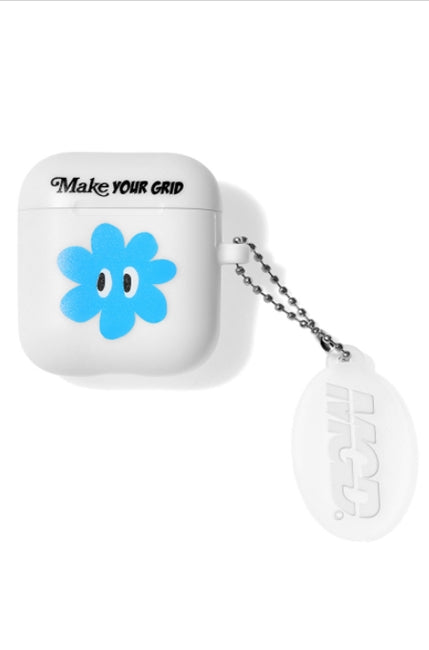 mahagrid (マハグリッド)  FLOWER AIRPOD CASE [WHITE]