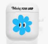 mahagrid (マハグリッド)  FLOWER AIRPOD CASE [WHITE]