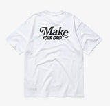 mahagrid (マハグリッド)    MAKE YOUR GRID TEE [WHITE]