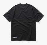 mahagrid (マハグリッド)   FLOWER TEE [BLACK]