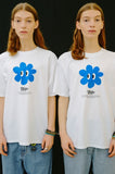 mahagrid (マハグリッド)  FLOWER TEE [WHITE]