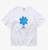 mahagrid (マハグリッド)  FLOWER TEE [WHITE]