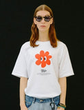 mahagrid (マハグリッド)  FLOWER TEE [WHITE]