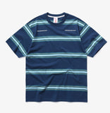 mahagrid (マハグリッド)  4 COLORS STRIPED TEE [NAVY]