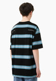 mahagrid (マハグリッド)   4 COLORS STRIPED TEE [BLACK]