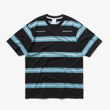 mahagrid (マハグリッド)   4 COLORS STRIPED TEE [BLACK]