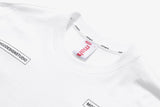 mahagrid (マハグリッド)   MONOCHROME TEE [WHITE]