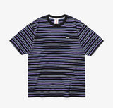 mahagrid (マハグリッド)   5 COLORS STRIPED TEE [PURPLE]