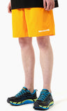 mahagrid (マハグリッド) WAVY LOGO SHORTS [YELLOW]