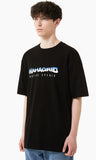 mahagrid (マハグリッド)   WAVY TEE [BLACK]