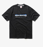 mahagrid (マハグリッド)   WAVY TEE [BLACK]