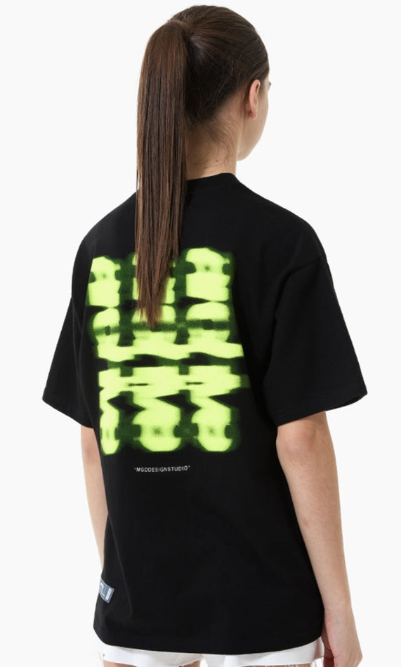 mahagrid (マハグリッド)  ARCHIVE TEE [BLACK]