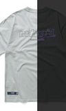 mahagrid (マハグリッド)    RAINBOW REFLECTIVE THIRD LOGO TEE [SAGE]