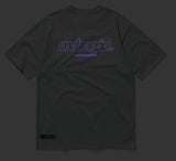 mahagrid (マハグリッド)    RAINBOW REFLECTIVE THIRD LOGO TEE [SAGE]