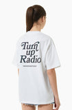 mahagrid (マハグリッド)   RAINBOW REFLECTIVE GROOVY TEE [WHITE]