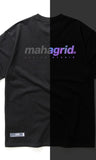 mahagrid (マハグリッド) RAINBOW REFLECTIVE LOGO TEE [BLACK]