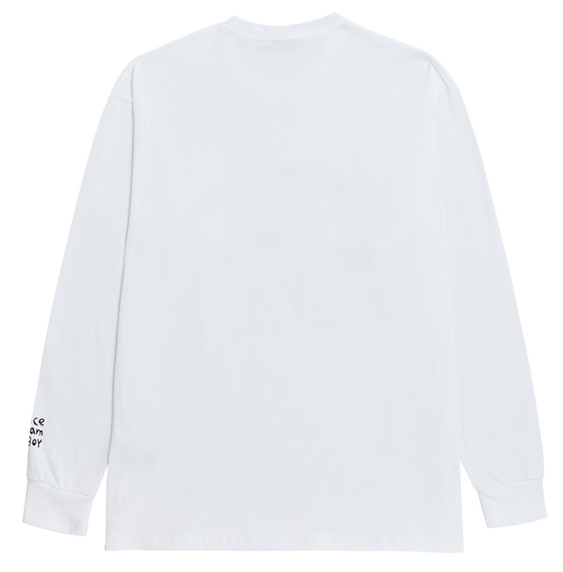 アクメドラビ(acme' de la vie) ADLV ICE CREAM BOY LONG SLEEVE T-SHIRT WHITE