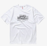 mahagrid (マハグリッド)  OVERRAY TEE [WHITE]