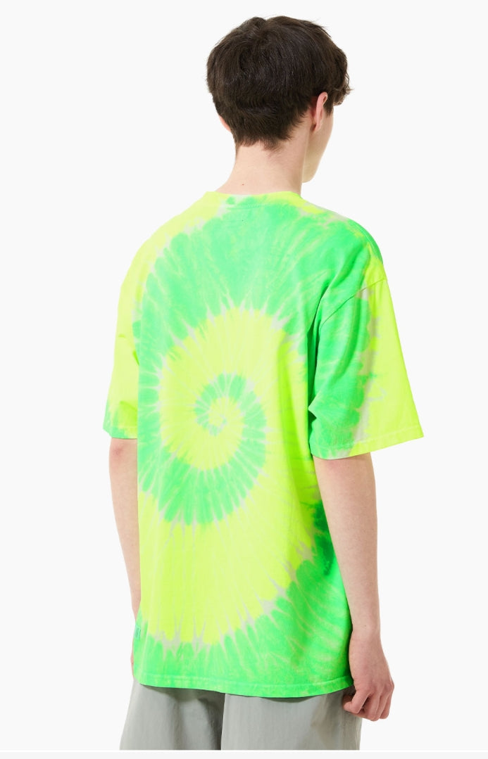 mahagrid (マハグリッド)  BIG TIEDYE TEE [LIME]