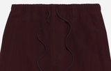 アクメドラビ(acme' de la vie) SIDE EMBROIDERY LONG PANTS WINE