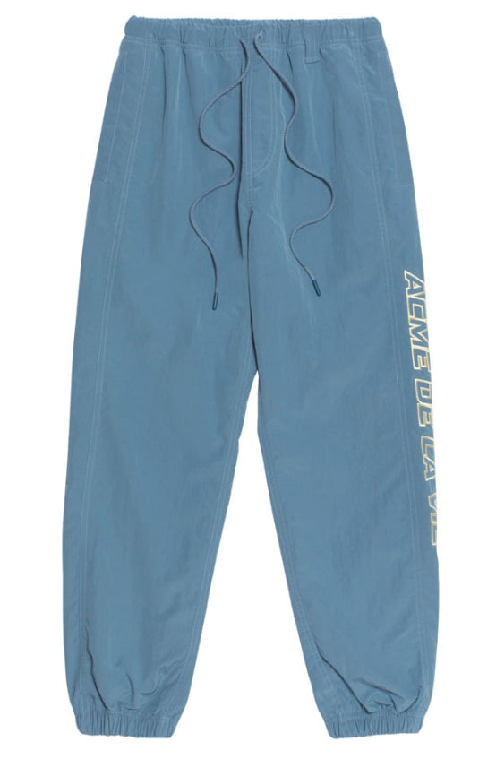 アクメドラビ(acme' de la vie) SIDE EMBROIDERY LONG PANTS INDIGO BLUE