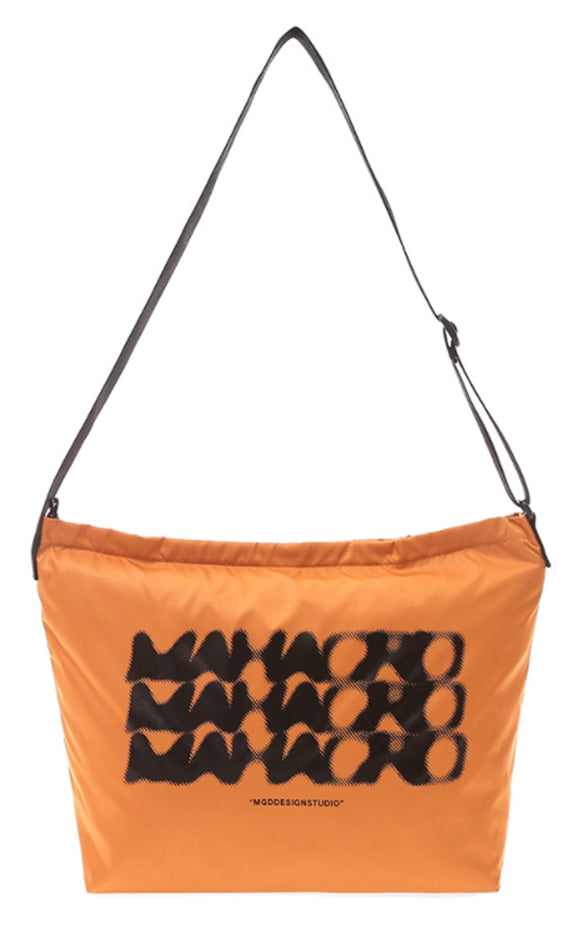 mahagrid (マハグリッド)  DOT LOGO SOFT SHOULDER BAG [ORANGE]