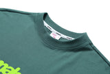 mahagrid (マハグリッド)  MARU LOGO LS TEE [GREEN]