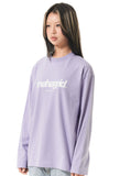 mahagrid (マハグリッド)   MARU LOGO LS TEE [PURPLE]