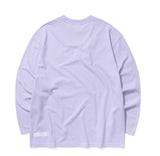 mahagrid (マハグリッド)   MARU LOGO LS TEE [PURPLE]