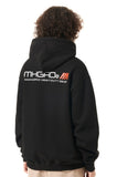 mahagrid (マハグリッド) GARAGE LOGO ZIPUP HOODIE [BLACK]