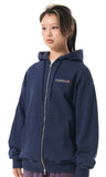 mahagrid (マハグリッド) GARAGE LOGO ZIPUP HOODIE [NAVY]