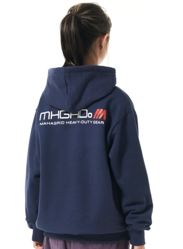 mahagrid (マハグリッド) GARAGE LOGO ZIPUP HOODIE [NAVY]