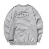 mahagrid (マハグリッド)  OVAL LOGO SWEATSHIRT [GREY]