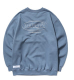 mahagrid (マハグリッド) OVAL LOGO SWEATSHIRT [BLUE]