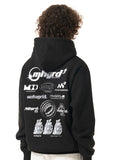 mahagrid (マハグリッド)  LOGO ARCHIVE HOODIE [BLACK]