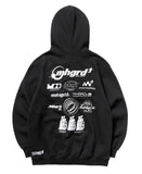 mahagrid (マハグリッド)  LOGO ARCHIVE HOODIE [BLACK]