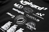 mahagrid (マハグリッド)  LOGO ARCHIVE HOODIE [BLACK]