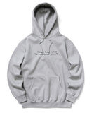 mahagrid (マハグリッド) LOGO ARCHIVE HOODIE [GREY]