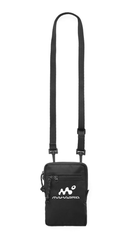 mahagrid (マハグリッド)   MOOKMAN LOGO SACOCHE BAG [BLACK]