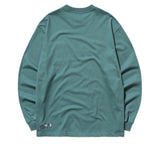 mahagrid (マハグリッド)  LOGO POCKET LS TEE [GREEN]