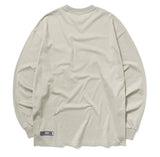 mahagrid (マハグリッド)  LOGO POCKET LS TEE [BEIGE]