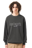 mahagrid (マハグリッド) MARU LOGO SWEATSHIRT [CHARCOAL]