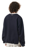 mahagrid (マハグリッド)   SPORTS TEAM SWEATSHIRT [NAVY]