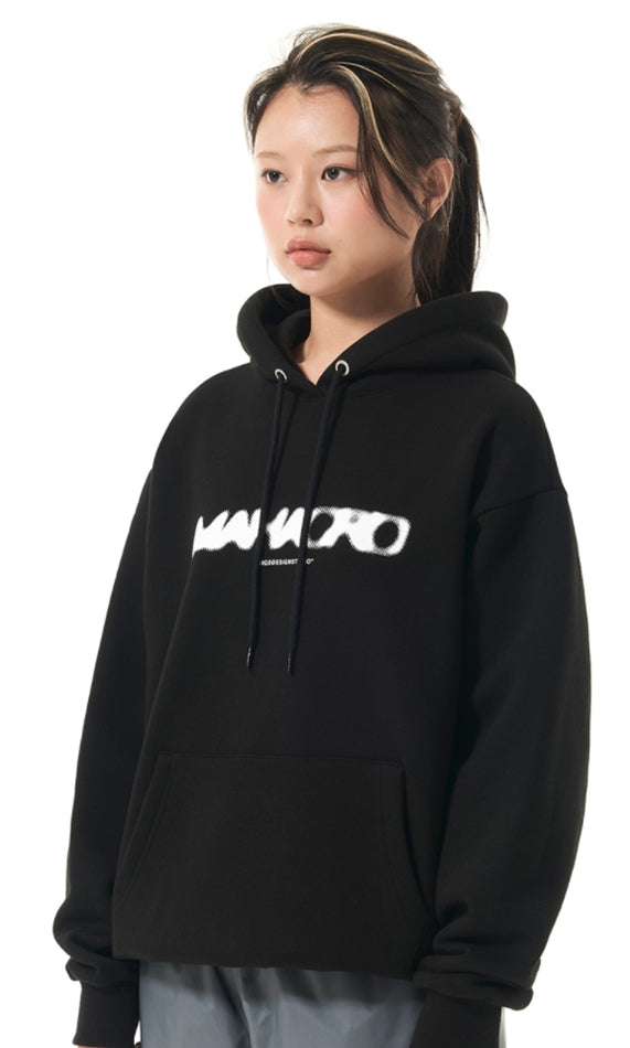mahagrid (マハグリッド)    DOT LOGO HOODIE [BLACK]