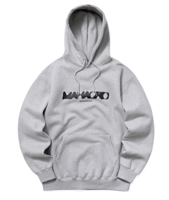 mahagrid (マハグリッド)  DOT LOGO HOODIE [GREY]