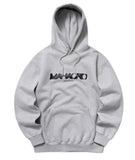 mahagrid (マハグリッド)  DOT LOGO HOODIE [GREY]