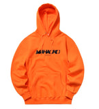 mahagrid (マハグリッド)   DOT LOGO HOODIE [ORANGE]