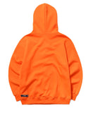 mahagrid (マハグリッド)   DOT LOGO HOODIE [ORANGE]