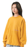 mahagrid (マハグリッド)  BLOCK REVERSIBLE SWEATSHIRT [MUSTARD]